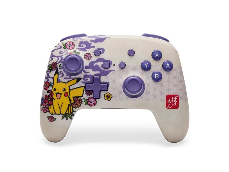 Power A Enhanced Wireless Controller Pikachu Blossom