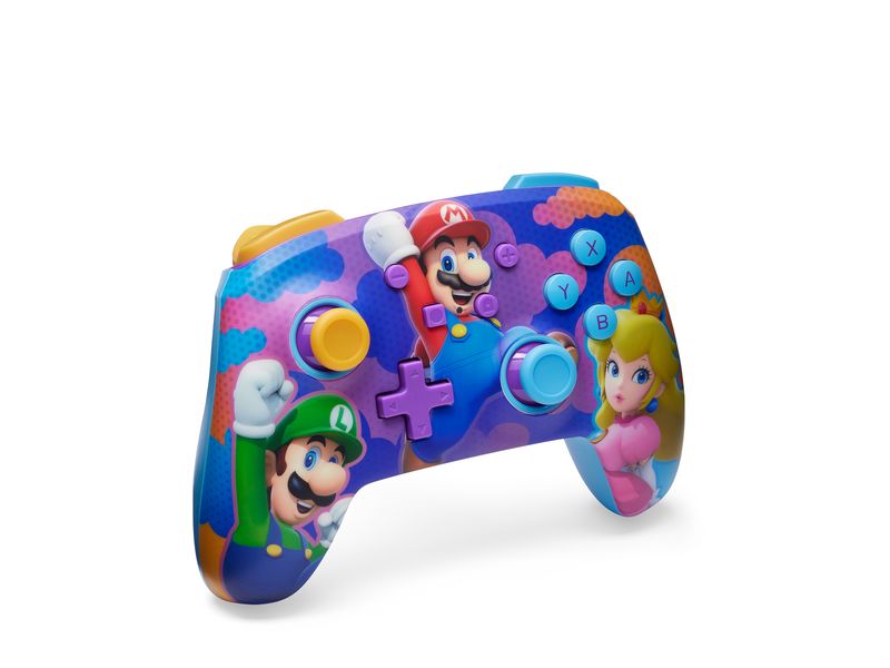 Power A Enhanced Wireless Controller Splash de couleurs