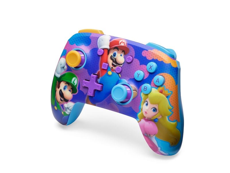 Power A Enhanced Wireless Controller Splash de couleurs