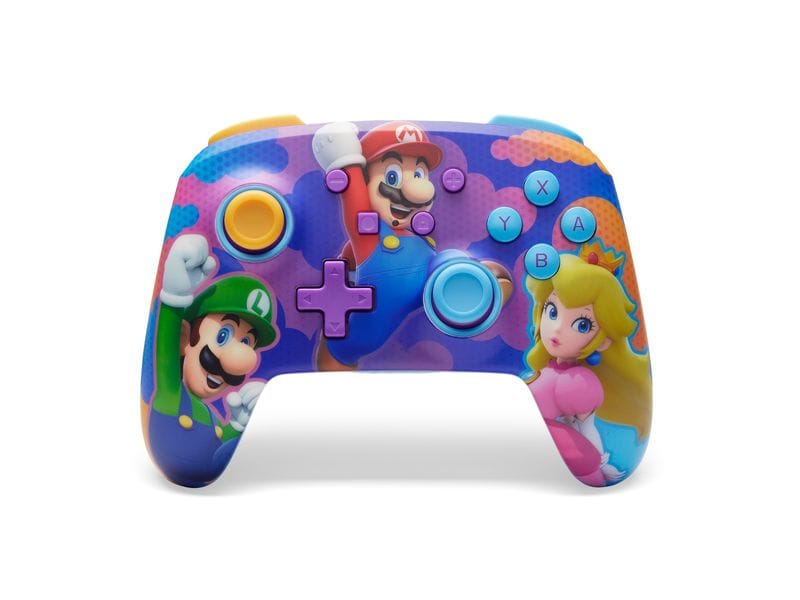 Power A Enhanced Wireless Controller Splash de couleurs