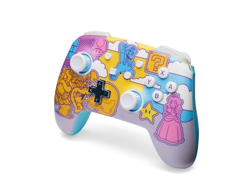 Power A Enhanced Wireless Controller Mushroom Kingdom