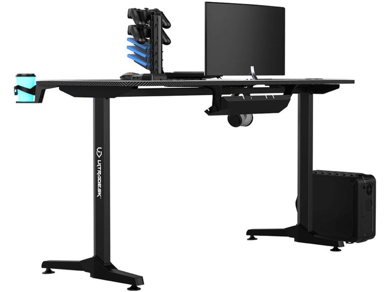 Ultradesk Gaming Tisch Frag Schwarz