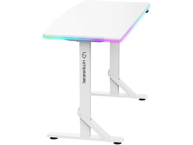 Ultradesk Table de jeu Iron Blanc