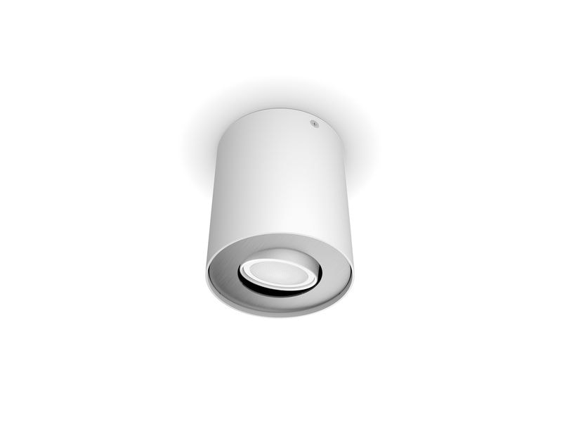 Philips Hue White Ambiance Pillar Einerspot erw. GU10, Weiss