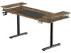 Ultradesk Table de jeu Higlander XXL Marron