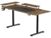 Ultradesk Table de jeu Higlander XXL Marron