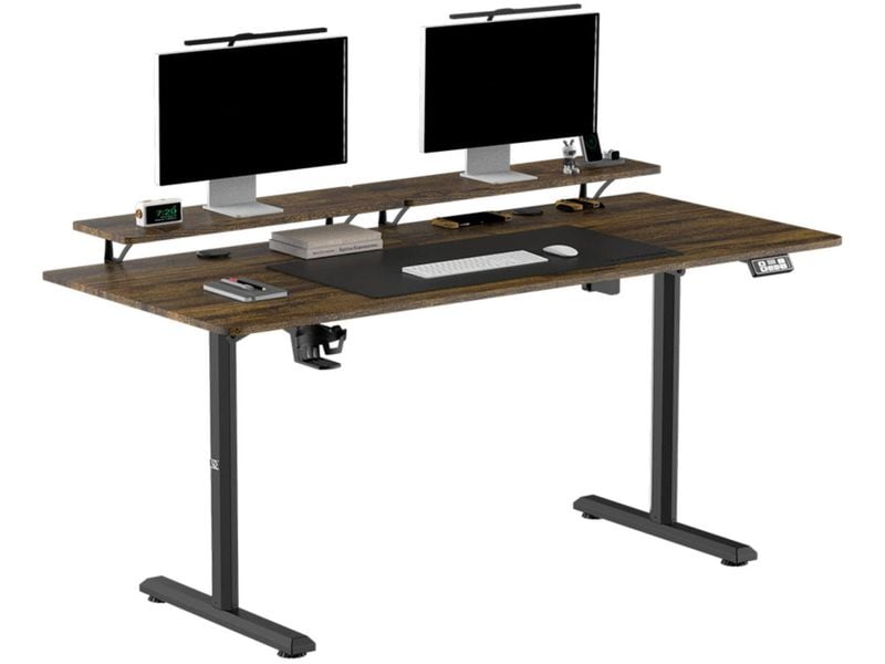 Ultradesk Table de jeu Higlander XXL Marron