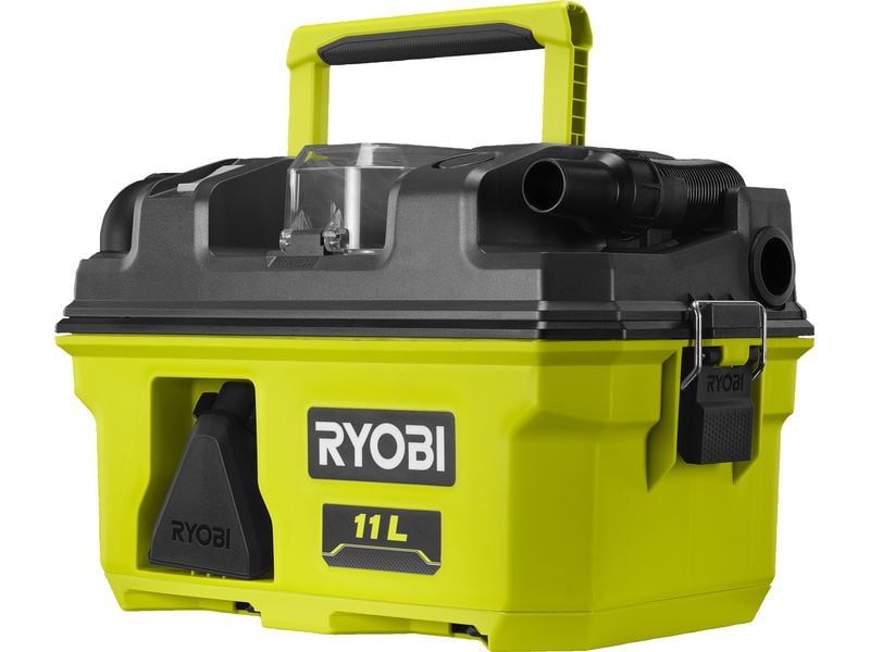 RYOBI Aspirateur à déchets humides/secs sans fil RV1811-0 sans batterie ni chargeur