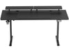 Ultradesk Gaming Tisch Higlander XXL Schwarz