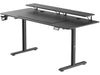 Ultradesk Gaming Tisch Higlander XXL Schwarz