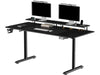 Ultradesk Table de jeu Highlander XXL Noir