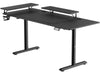 Ultradesk Table de jeu Highlander XXL Noir