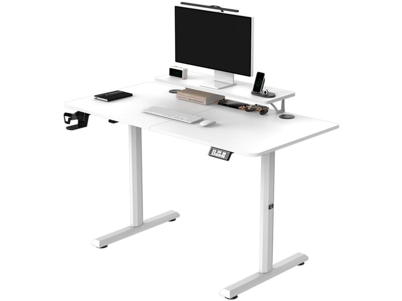 Ultradesk Gaming Tisch Higlander Weiss