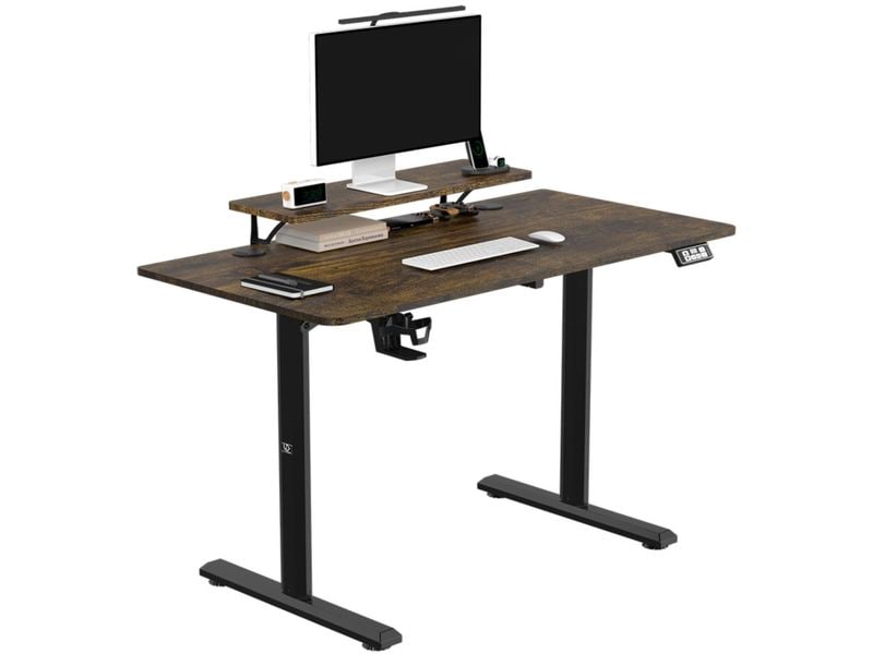 Ultradesk Table de jeu Higlander Marron