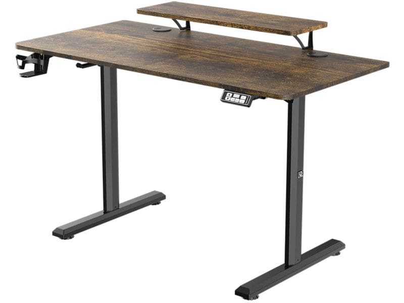 Ultradesk Table de jeu Higlander Marron