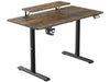 Ultradesk Table de jeu Higlander Marron