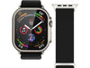 Vonmählen Bracelet Classic Nylon Loop Apple Watch 42/44/45/49 mm Black