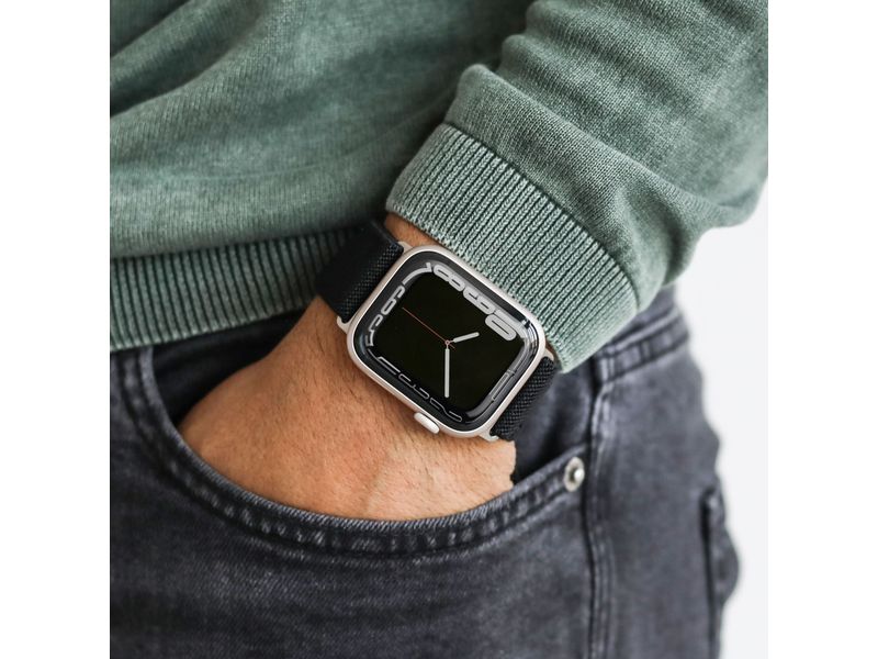 Vonmählen Bracelet Classic Nylon Loop Apple Watch 42/44/45/49 mm Black
