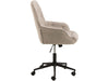 AC Design Bürostuhl Erik, mit Polsterrücken und Armlehnen, Beige