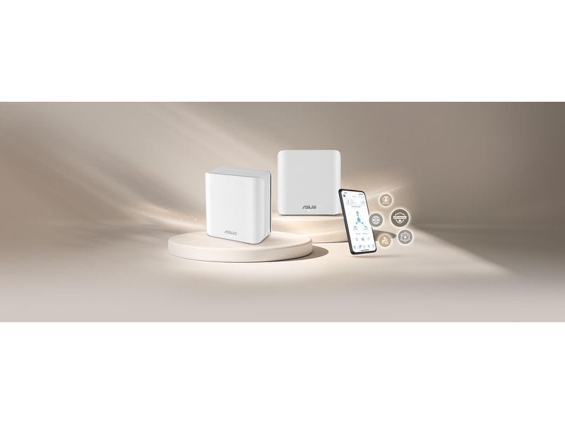 ASUS Dual-Band WiFi Router ZenWiFi BD4 1er Pack weiss