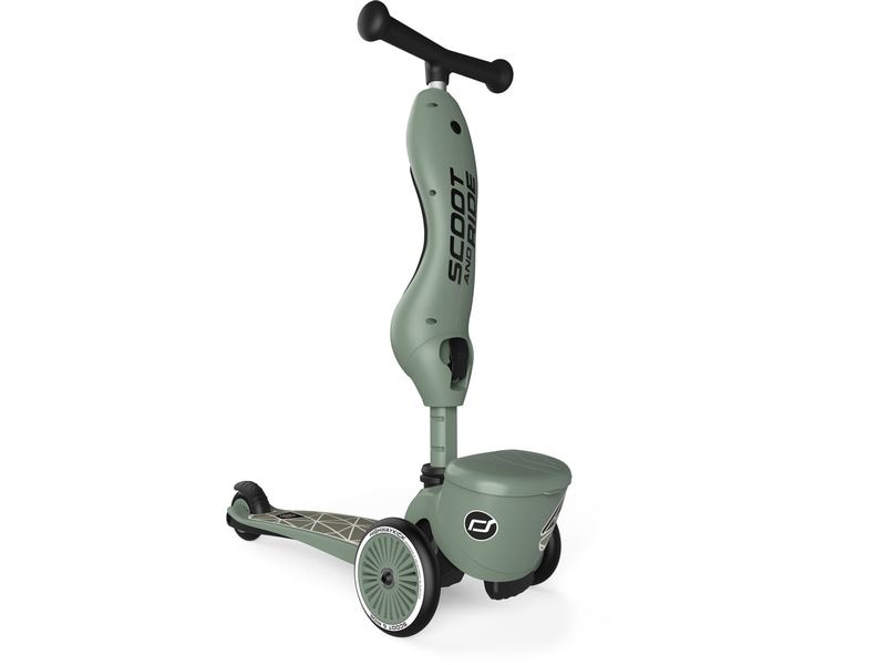 Scoot and Ride Stuntscooter Green lines Grün