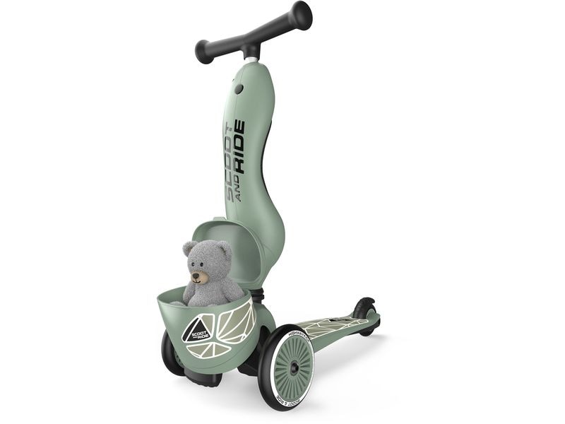 Scoot and Ride Stuntscooter Green lines Grün