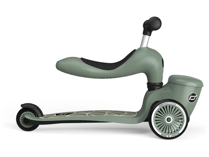 Scoot and Ride Stuntscooter Green lines Grün