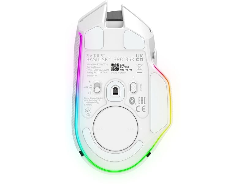 Razer Souris de gaming Razer Basilisk V3 Pro 35k Blanc