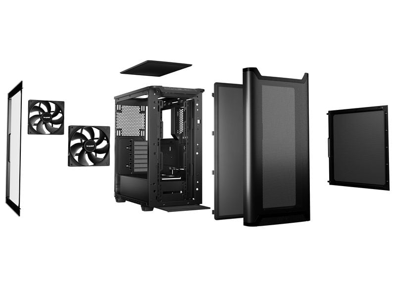 be quiet! PC-Gehäuse Pure Base 501 Airflow Window Schwarz