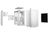 be quiet! Boîtier d’ordinateur Pure Base 501 Airflow Blanc