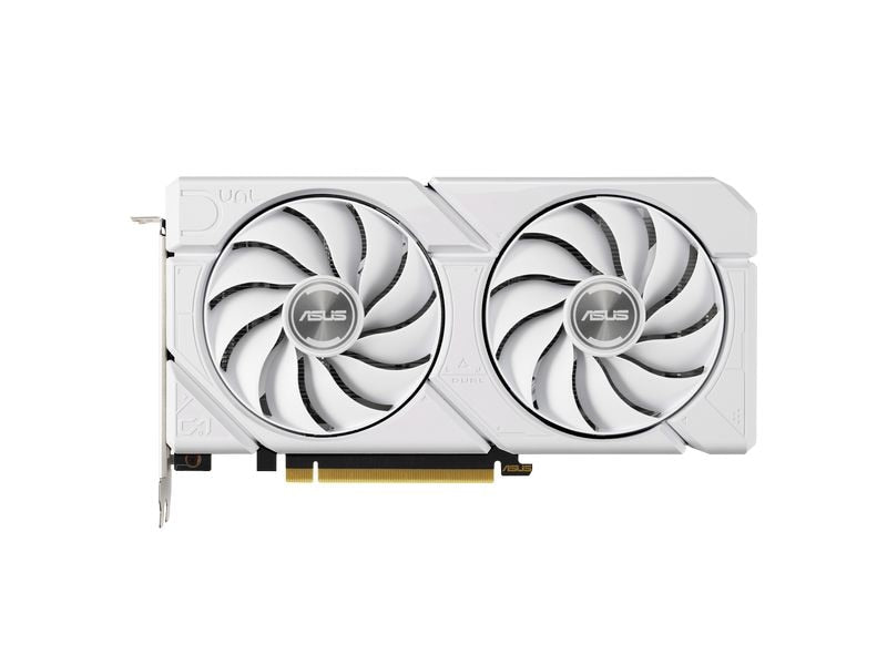 ASUS Carte graphique Double GeForce RTX 4060 Ti EVO Blanc