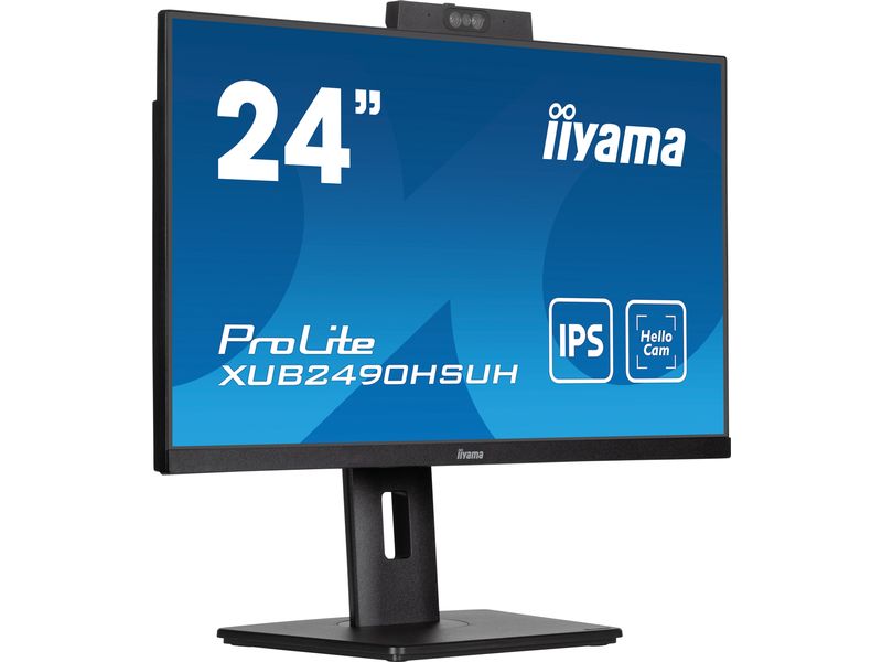 iiyama Monitor ProLite XUB2490HSUH-B1 mit Webcam