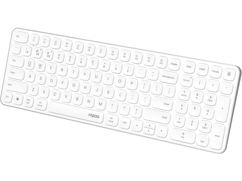 Rapoo Funk-Tastatur E9710 Weiss