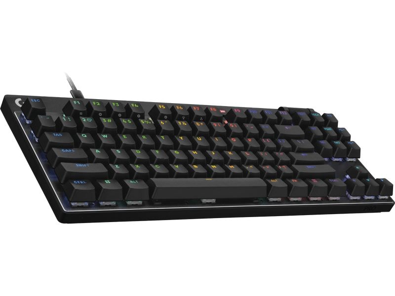 Logitech Clavier de gaming Pro X TKL Rapid Noir