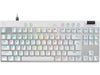 Logitech Clavier de gaming Pro X TKL Rapid Blanc