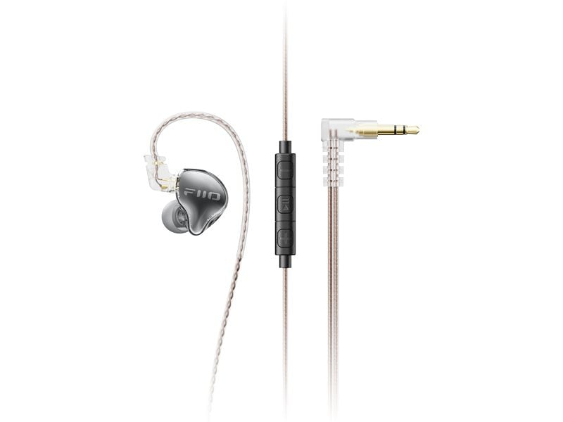 FiiO In-Ear-Kopfhörer JD10 Schwarz; Transparent