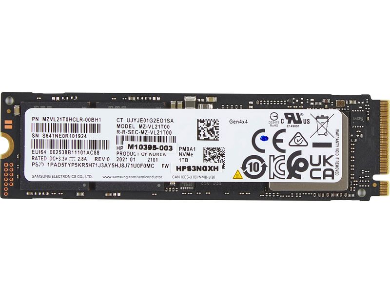 HP SSD 1 TB M.2 M.2 2280 NVMe 1000 GB