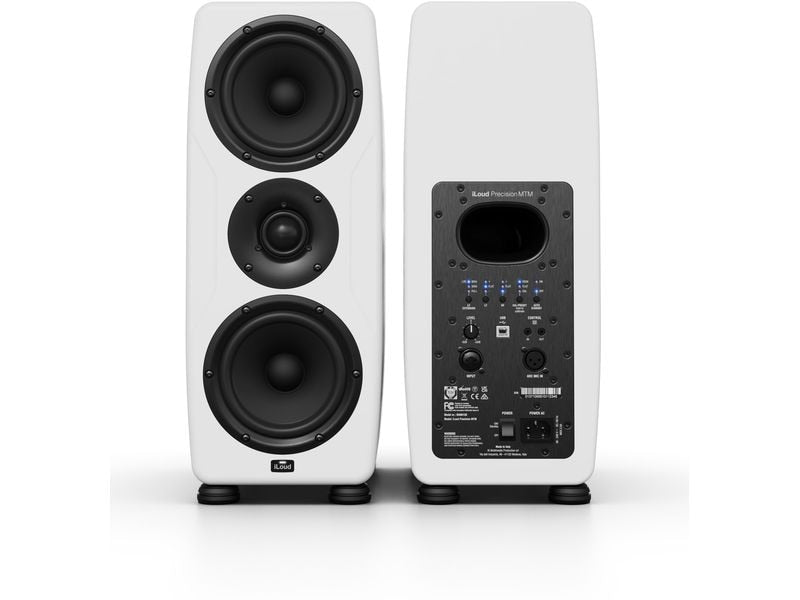 IK Multimedia Moniteur de studio iLoud Precision MTM Blanc