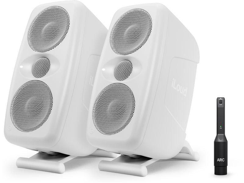 IK Multimedia Moniteurs de studio iLoud MTM MKII Pair Blanc