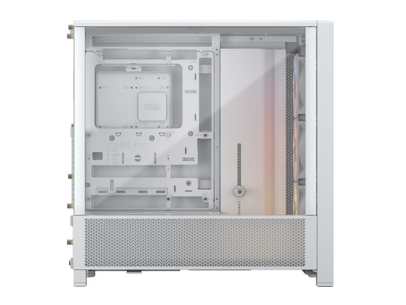 Corsair Boîtier d’ordinateur Frame 4000D RS ARGB Blanc