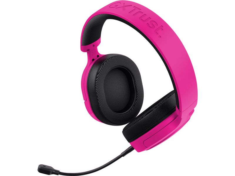 Trust Headset GXT498P Forta Pink/Schwarz