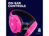 Trust Headset GXT498P Forta Pink/Schwarz