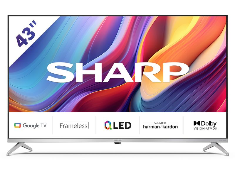 Sharp TV 43GP6265E (43", 3840 x 2160 (Ultra HD 4K), QLED