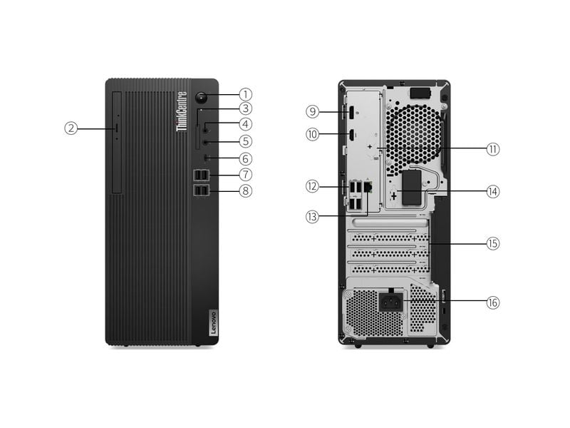 Lenovo PC ThinkCentre M70t Gen 5ème tour (Intel)