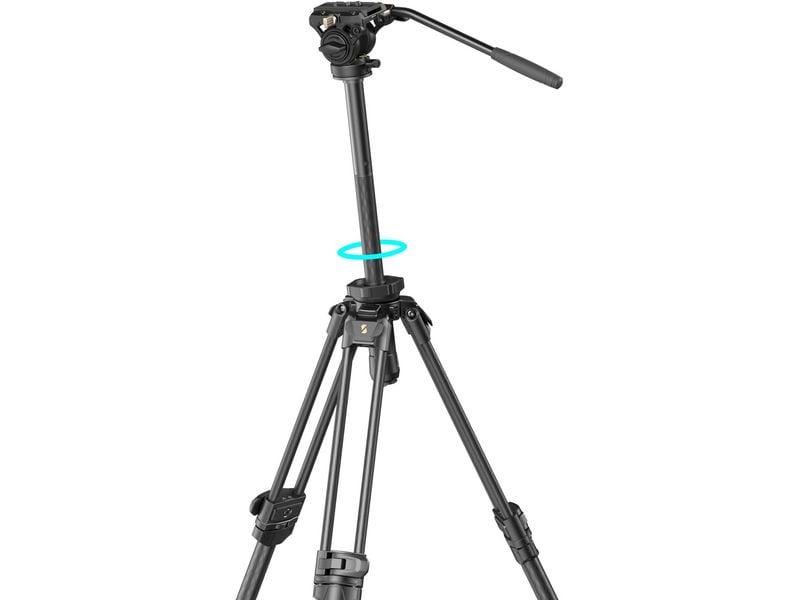 Smallrig Leichtes Video-Stativset aus Kohlefaser AD-50 Pro