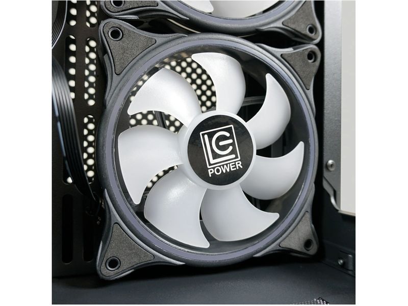 LC-Power Boîtier d’ordinateur Gaming 809B Dark Storm_X