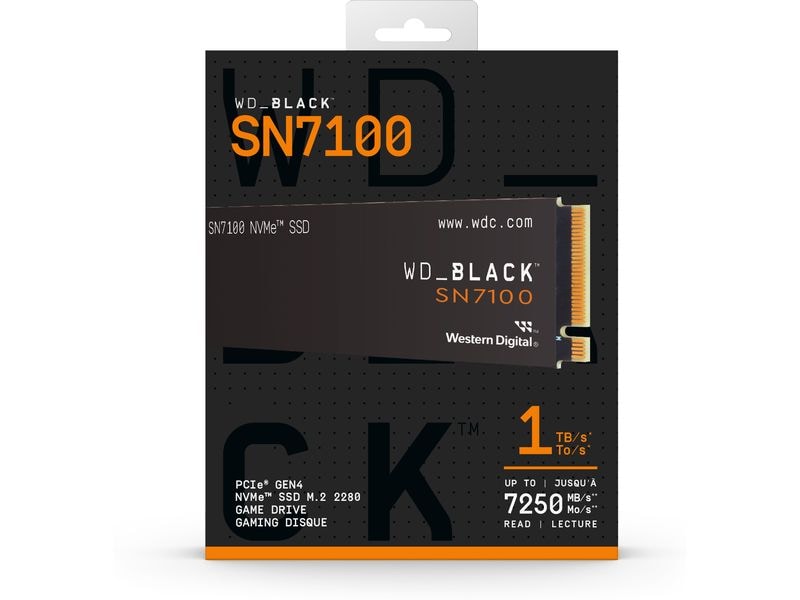 WD Black SSD SN7100 M.2 2280 NVMe 1000 GB