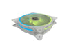 LC-Power PC-Lüfter LC-CF-120-ARGB-W Weiss