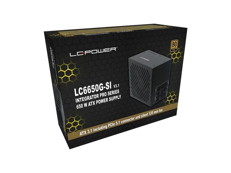 LC-Power Bloc d’alimentation LC6850G-SI 850 W