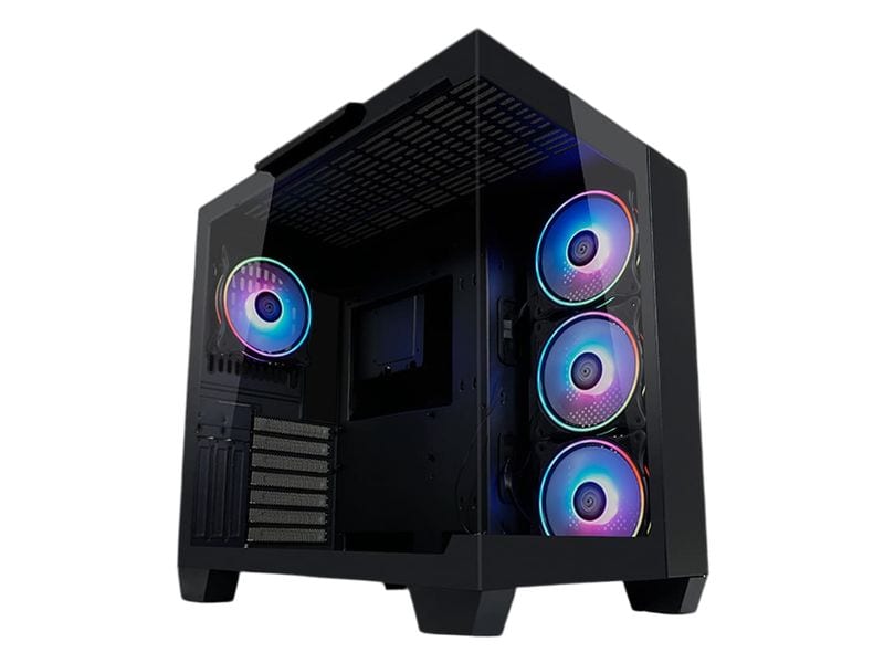 LC-Power Boîtier d’ordinateur Gaming 809B Dark Storm_X